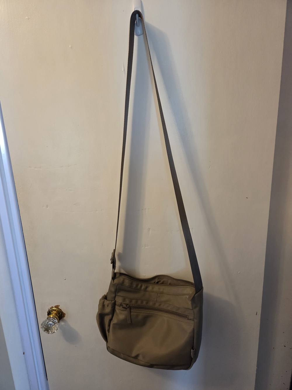 Tracker Everyday Tan Crossbody Bag for Women
